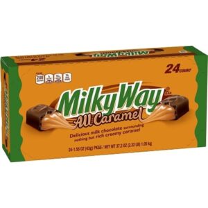Milky Way All Caramel Chocolate Bars 1.55oz 24ct